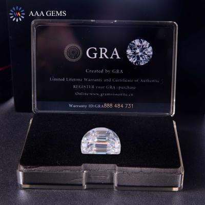 China Jewelry Making Half Moon Moissanite 3*5mm Moissanite AAA Gems Moissanite GRA Certificate Wholesale Price Diamonds vvs for sale