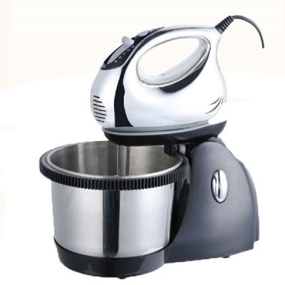 China With Professional Beater Hand Mixer Egg and Flour Mixer 360 Rotation Stand Table Hand Mixer for sale