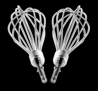 China Sustainable Silver Metal Wire Kitchen Tools Stainless Steel Beater Egg Beater For Food Mixer for sale