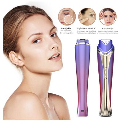 China Wrinkle Remover Facial Massage Carving Instrument Beauty Facial Device RF Works Multifunctional Portable Photon Beauty Device for sale