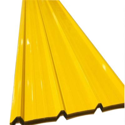 China Building Color Prepainted Corrugated Steel Roofing Material Sheet for sale