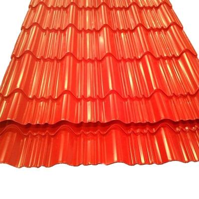 China Roofing tile Cheap price metal Corrugated Galvanized Color corrugated steel roofing sheet for sale