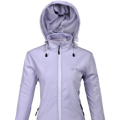 China Softshell Jacket Waterproof Windproof Hoodie Women Jacket Women for sale