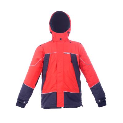 China OEM Custom Nylon Waterproof Breathable Camping Men Ski Snow Jackets Snowboarding Apparel for sale