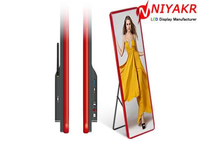 China Ultra Thin HD P2.5 Creative LED Display Indoor Poster LED Display Screen Advertising for sale