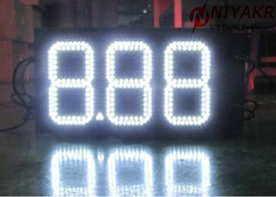 China 60Hz 50Hz Electronic LED Gas Price Signs Wireless Control Or RS232 for sale