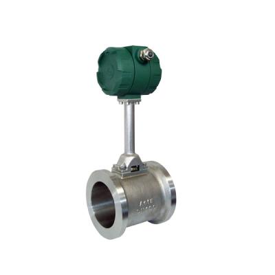 China gas/steam/air/lpg hydrogen vortex flow meter//liquid smart cheap type vortex flow meter, air flow meter insert price for sale