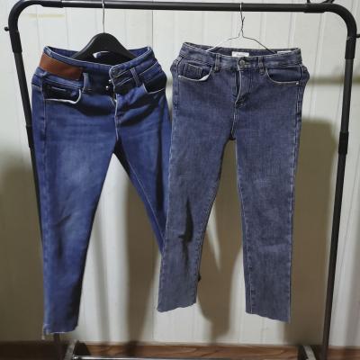 China Fashionable cheap used clothing clothes in china second hand used clothing ladies jeans pants for sale