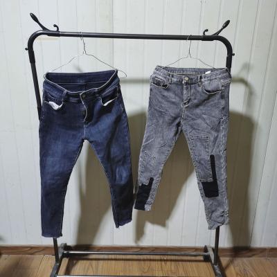 China Fashionable Used Clothing Used Denim Clothing Second Hand Pants Used Clothes In 100 Kg Bale for sale