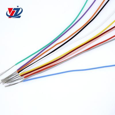 China 2018 Temperature Resistant Silicone 28Gauge Heater Wire Size Single Core Tinned Wire High Quality for sale