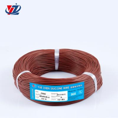 China Manufacturer 24awg High Voltage Silicone Heating Wire for sale