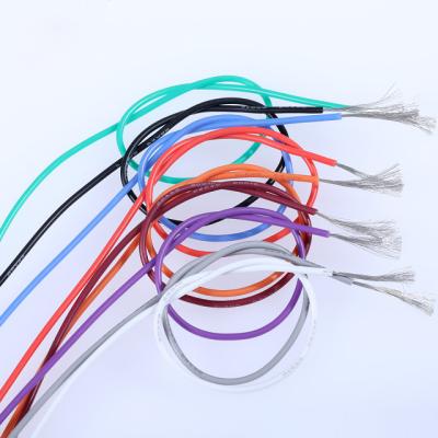 China ODM/OEM Heater Manufacturer 22AWG Tinned Copper High Temperature Resistant Silicone Flexible Wire for sale