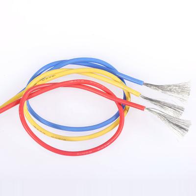 China Guangdong Silicone Wire Manufacture Copper18AWG Single Core Silicone Electric Heating Wire for sale