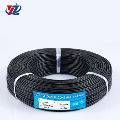 China Free Sample Heating Wire Color Cable Silicone 16awg 1.26 Square Mm Electric Cooper Wire for sale