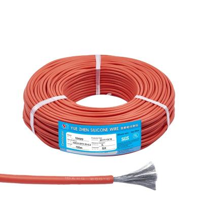 China China Heater Factory Supply Colorful Rubber Silicone Wire Fan Winding Wire 5.3mm Double Ground Cable for sale