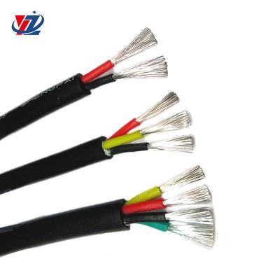 China Heating Customize High Voltage Ignition Cable 4 5 6 7 Core Solid Copper Wire 4mm for sale