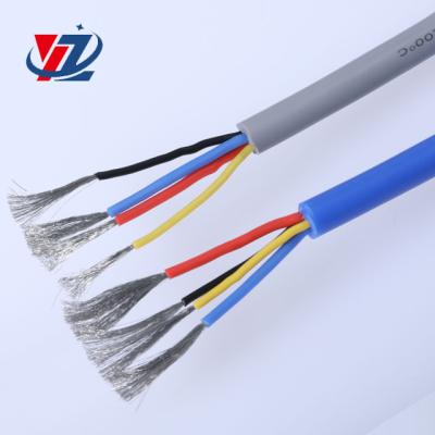 China Free Sample Flexible Tinned Copper Cable 4 Core 10mm PVC/Silicone Heating Cable for sale