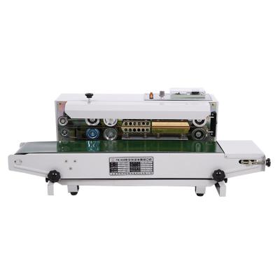 China 2021 New Arrival China Beverage Horizontal Sealing Machine Continuous Strip Bag Sealer Heat Sealing Machine for sale