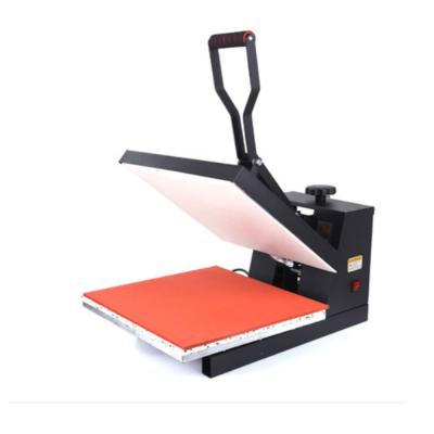 China Fabric Printing Heat Transfer Machine For T Shirt Printing High Pressure Flat Manual Heat Press Machine 38*38cm for sale