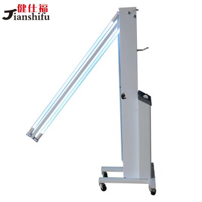 China Portable Hospital Uv Room Sterilizer Car , Uv Sterilization Lamp Height Adjustable Caster for sale