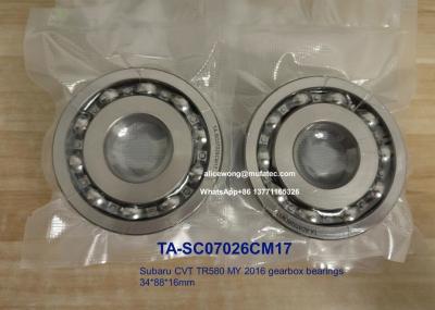 China TA-SC07026CM17 TA SC07D26CM17 Subaru CVT TR580 MY 2016 rodamientos de caja de cambios automáticos 34*88*16mm en venta