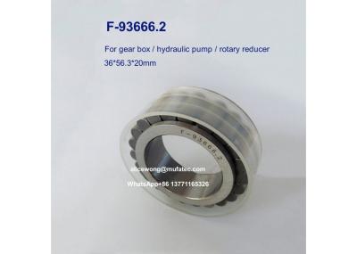 China F-93666.2 F-93666 gear box bearings hydraulic pump bearings rotary reducer bearings 36*56.3*20mm for sale