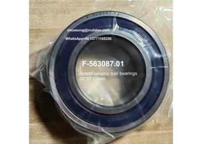 China F-563087.01 high speed ceramic ball bearings servo motor bearings 50*90*23mm for sale