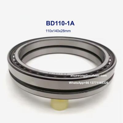 China BD110-1SA 110x140x28mm Nylon Cage Sealed Double Row Ball Bearings for Excavator Machines for sale