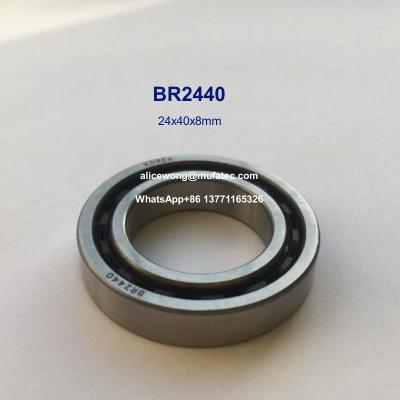 China BR2440 24x40x8 mm kogellagers met P0-nauwkeurigheid voor automobielstuurtoepassingen Te koop