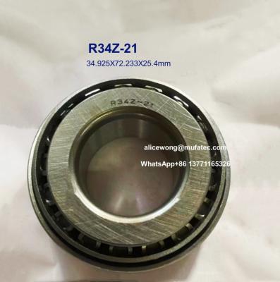 China R34Z-21 Rolamentos de diferencial de automóveis Rolamentos de rolos cônicos 34.925X72.233X25.4mm à venda