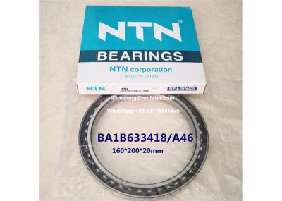 China BA1B63341B/A46 BA1B63341B Excavator Bearing 160x200x20mm Angular Contact Ball Bearings With Nylon Cage for sale