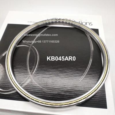 China KB045AR0 Thin Section Bearings 114.3x130.175x9.375mm With Brass Cage for sale