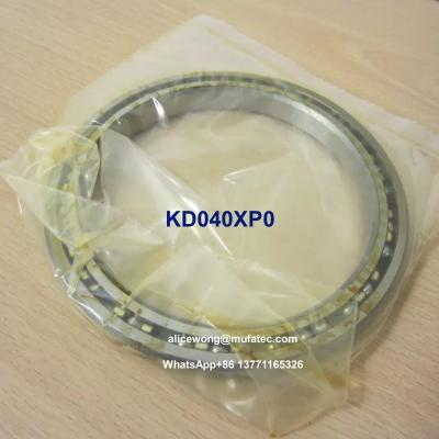 China KD040XP0 Thin Section Bearings 101.6x127x12.7mm High Precision Bearings Open Type Brass Cage for sale