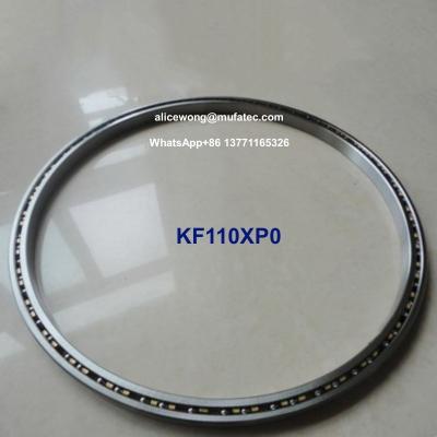 China KF110XP0 Thin Section Bearings 279.4x317.5x19.05mm Open Seal Type, Brass Cage for sale