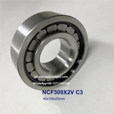 Κίνα NCF309X2V C3 κυλινδρικοί ρουλεμάν 45x100x25mm ρουλεμάν πλήρους συμπλήρωσης προς πώληση