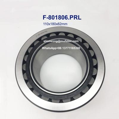 China Concrete Mixer Truck Cement Tanker Bearings F-801806.PRL Spherical Roller Bearings 110x180x82mm for sale