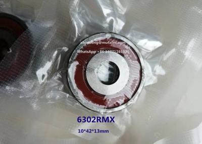 China 6302RMX overbearing car motor idler pulley bearing non-standard ball bearing 10*42*13mm for sale