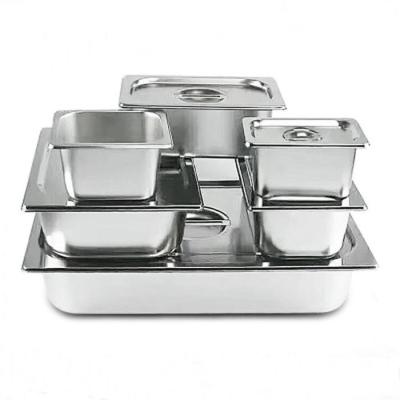 China Modern Hotel and Restaurant Supplies Food Container Stainless Steel GN Casserole for sale