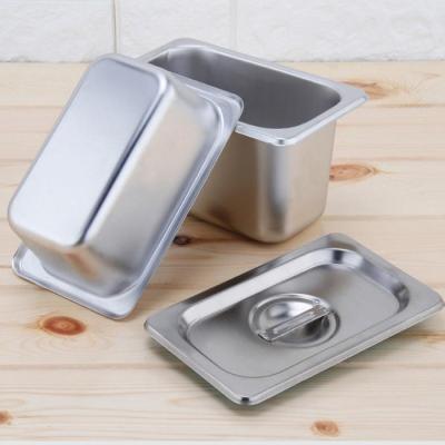 China Modern Factory Hotel and Restaurant Supplies Custom Food Filters Tray Food Container Stainless Steel GN Pan for sale