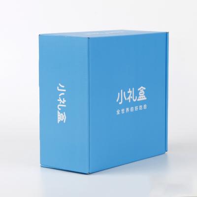 China Recyclable Custom Logo Printed Small Corrugated Packaging Cardboard Shipping Box Manufacturers for sale