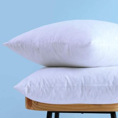 China Wholesale Breathable Cotton Fabric Pillow White Bed Pillow Down Material Filling Pillows For Side And Back Sleeper for sale