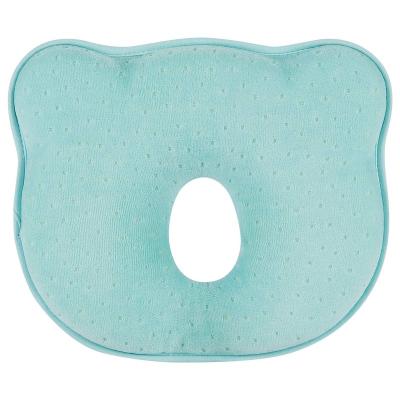 China Anti-static High Quality Soft Cotton Baby Headset Sleep Neck Pillow Memory Foam Baby Pillow Wedge for sale