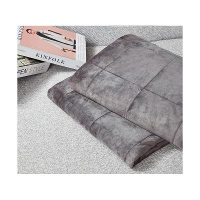 China Portable Eco-friendly High Reduce Stress Blanket Weighted Gravity Blanket for sale