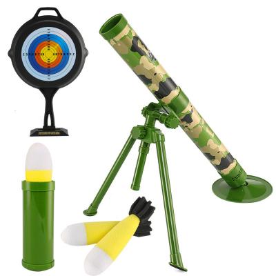 China 100% Eco-Friendly Jedi Soft Bullet Gun Children's Mortars Model Outdoor Launch Rockets Shooting Simulation Military Acoustooptic Toys for sale