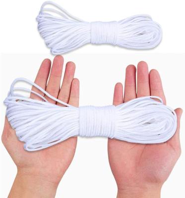 China Factory Supply 3mm Sustainable Comfortable Safety Ear Loop Disposable Ear String Cord For Knitting for sale