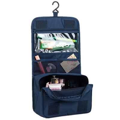 China Foldable Travel Use Hanging Waterproof Cosmetic Bag for sale