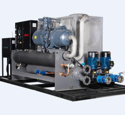 중국 50HP Integrated Water Cooled Chiller System Shell and Tube Package Unit 판매용