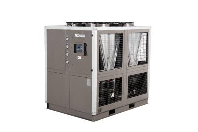 China 30TR Air Cooled Chiller 110kW Scroll Type Glycol Chiller Industrial Water Chiller China Manufacturer for sale