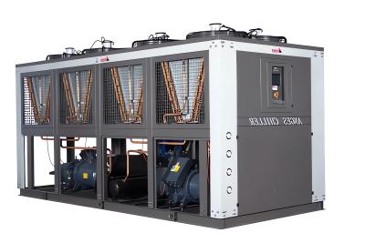 China 120TR Chiller a tornillo industrial refrigerado por aire Sistema de enfriamiento industrial para máquinas de inyección en venta