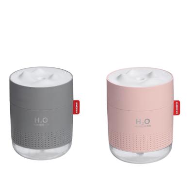 China Low MOQ New Cool Humidifiers 500ml Mini Desk Car Mist Humidifier for sale